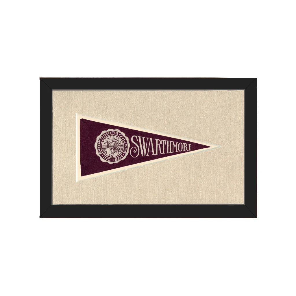 Vintage Swarthmore College Pennant | Americana Memories | vintageantiquesgifts.com