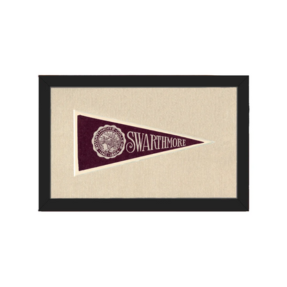 Vintage Swarthmore College Pennant | Americana Memories | vintageantiquesgifts.com