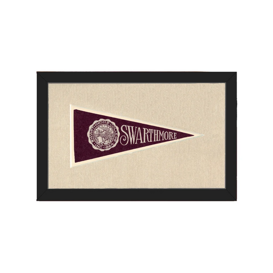 Vintage Swarthmore College Pennant | Americana Memories | vintageantiquesgifts.com
