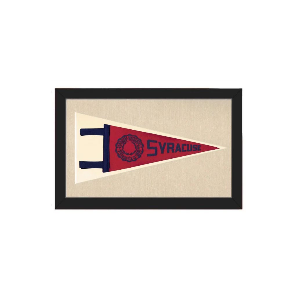 Vintage Syracuse University Pennant | Americana Memories | vintageantiquesgifts.com
