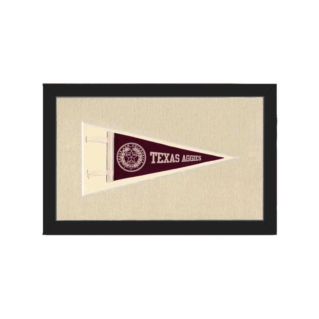 Vintage Texas A&M Pennant | Americana Memories | vintageantiquesgifts.com
