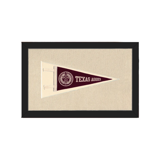 Vintage Texas A&M Pennant | Americana Memories | vintageantiquesgifts.com