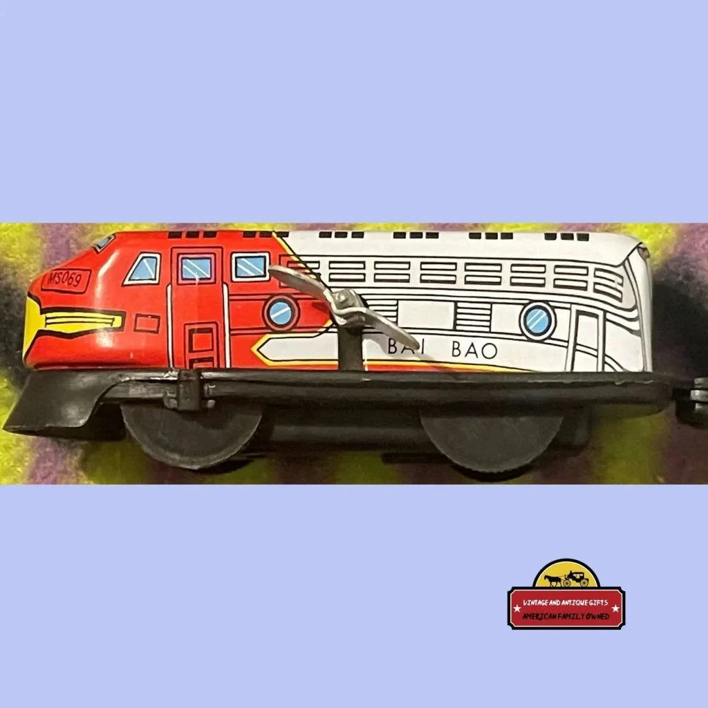 Vintage Tin Wind Up Train Collectible Toy Unopened In Box! Three Car Railroad Locomotive 1970s - 1980s Advertisements