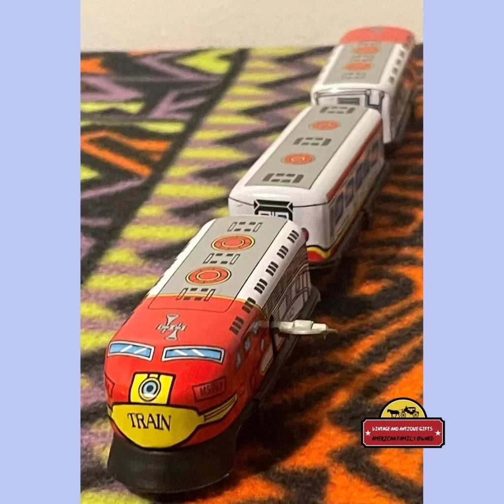 Vintage Tin Wind Up Train Collectible Toy Unopened In Box! Three Car Railroad Locomotive 1970s - 1980s Advertisements
