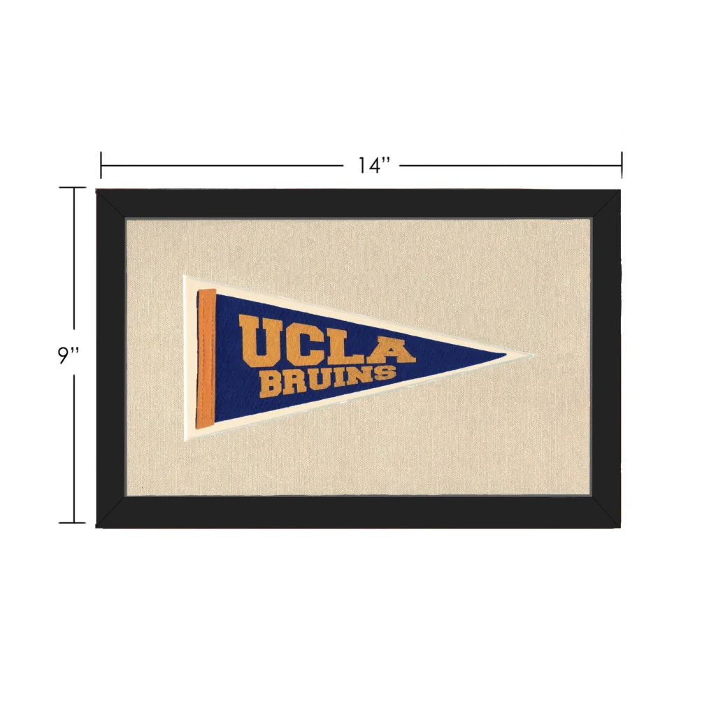 Vintage UCLA Pennant | Vintage Collectible Sports Pennant | vintageantiquesgifts.com