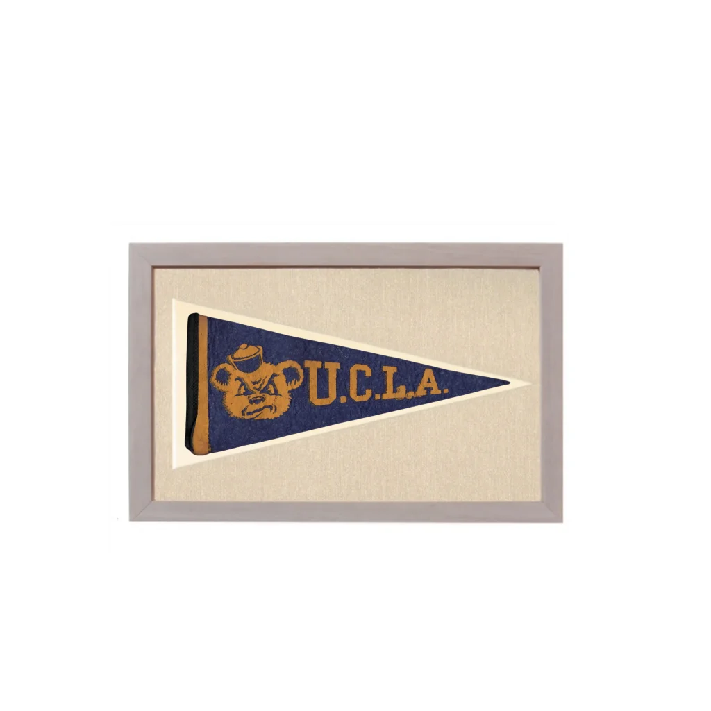Vintage UCLA Pennant | Vintage Americana Sports Memorabilia | vintageantiquesgifts.com
