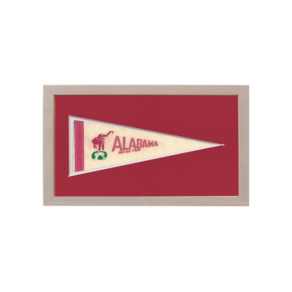 Vintage University of Alabama Pennant | Vintage Americana Sports Memorabilia | vintageantiquesgifts.com