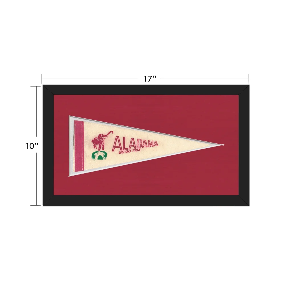 Vintage University of Alabama Pennant | Vintage Collectible Sports Pennant | vintageantiquesgifts.com