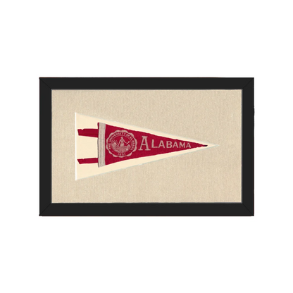 Vintage University of Alabama Pennant | Americana Memories | vintageantiquesgifts.com