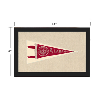 Vintage University of Alabama Pennant | Vintage Collectible Sports Pennant | vintageantiquesgifts.com