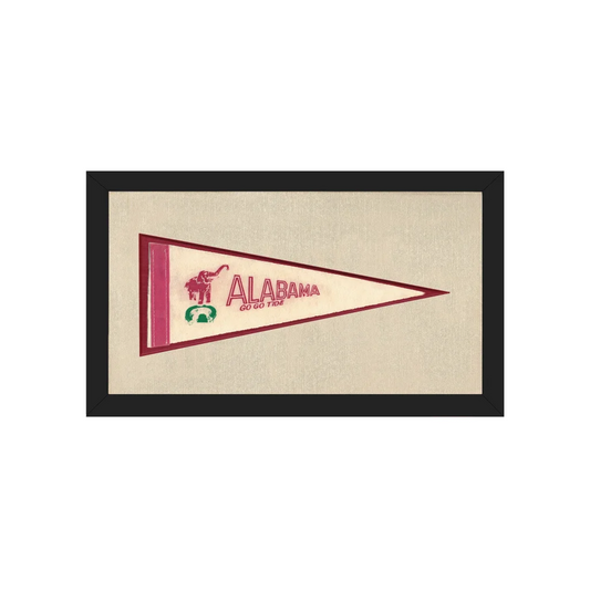 Vintage University of Alabama Pennant | Americana Memories | vintageantiquesgifts.com