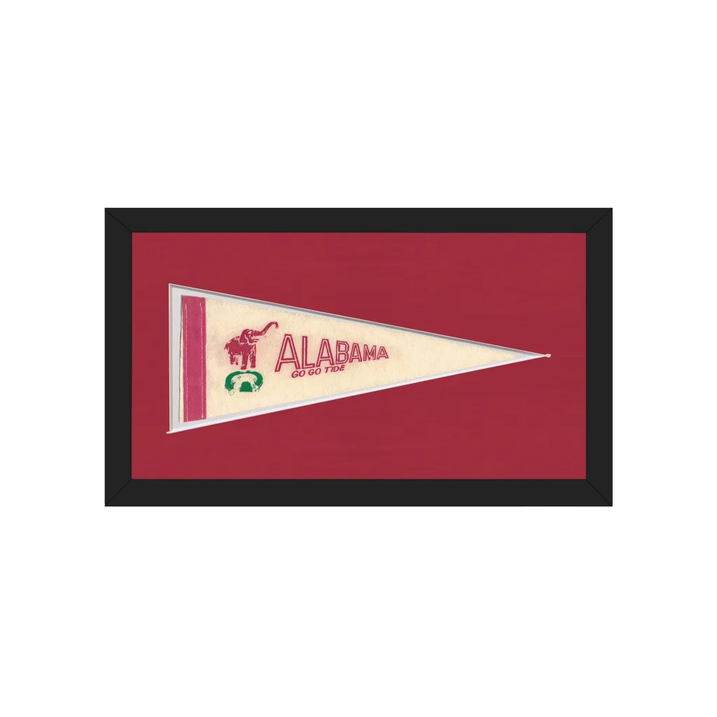 Vintage University of Alabama Pennant | Americana Memories | vintageantiquesgifts.com