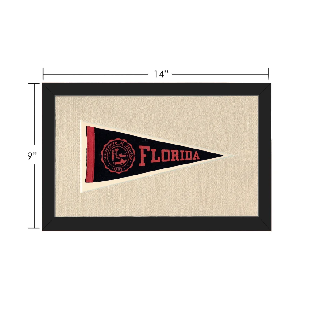 Vintage University of Florida Pennant | Vintage Collectible Sports Pennant | vintageantiquesgifts.com