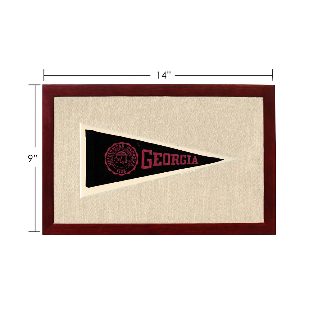 Vintage University of Georgia Pennant | Vintage Americana Sports Memorabilia | vintageantiquesgifts.com