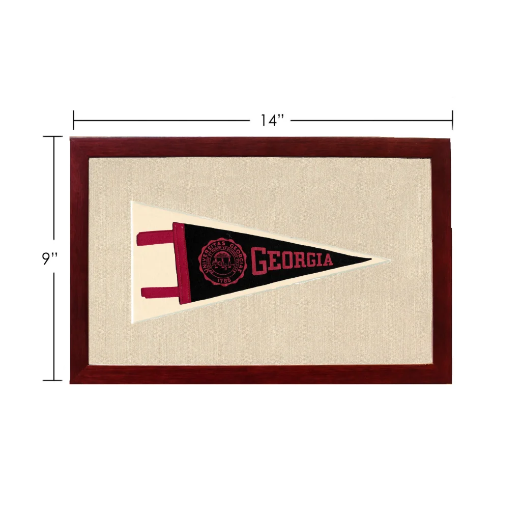 Vintage University of Georgia Pennant | Vintage Americana Sports Memorabilia | vintageantiquesgifts.com