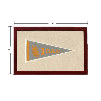 Vintage University of Idaho Pennant | Vintage Americana Sports Memorabilia | vintageantiquesgifts.com