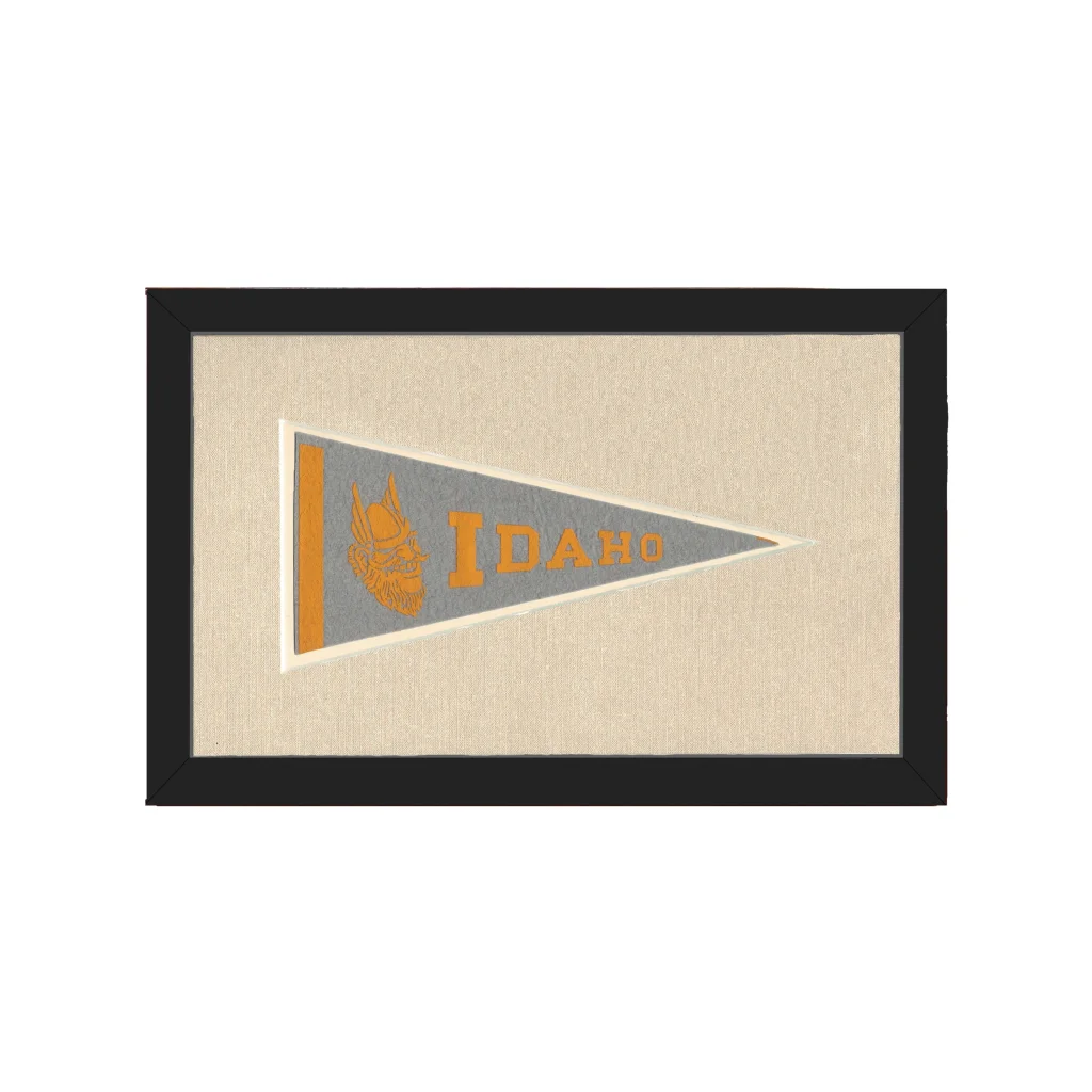 Vintage University of Idaho Pennant | Americana Memories | vintageantiquesgifts.com