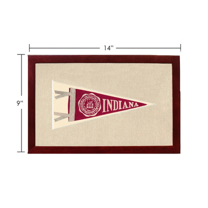 Vintage University of Indiana Pennant | Vintage Americana Sports Memorabilia | vintageantiquesgifts.com
