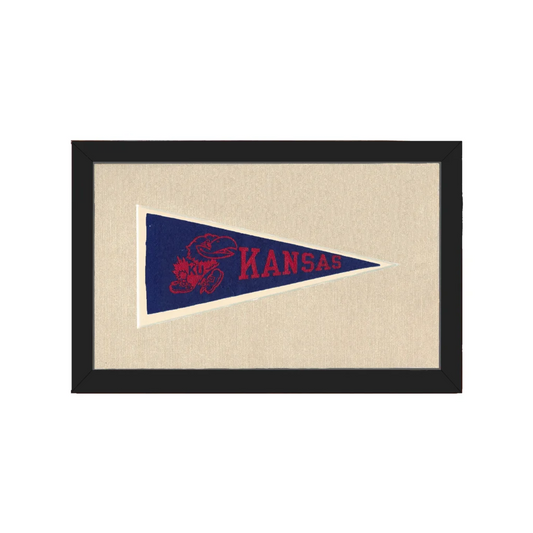 Vintage University of Kansas Pennant | Americana Memories | vintageantiquesgifts.com