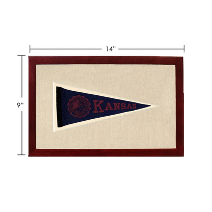 Vintage University of Kansas Pennant | Vintage Americana Sports Memorabilia | vintageantiquesgifts.com