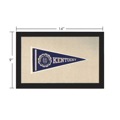 Vintage University of Kentucky Pennant | Vintage Collectible Sports Pennant | vintageantiquesgifts.com