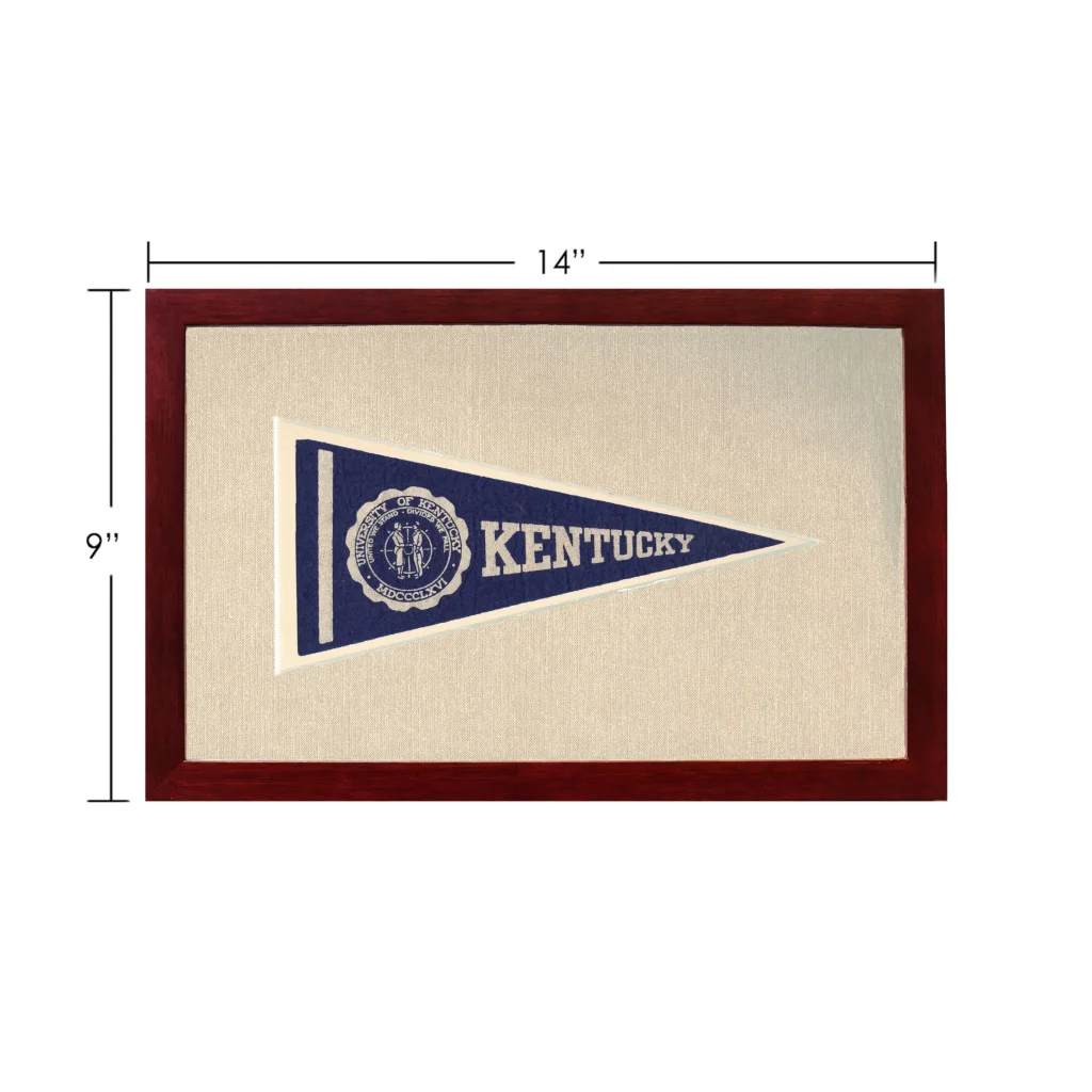 Vintage University of Kentucky Pennant | Vintage Americana Sports Memorabilia | vintageantiquesgifts.com