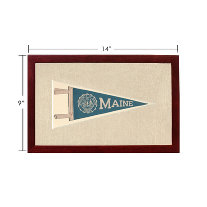 Vintage University of Maine Pennant | Vintage Americana Sports Memorabilia | vintageantiquesgifts.com