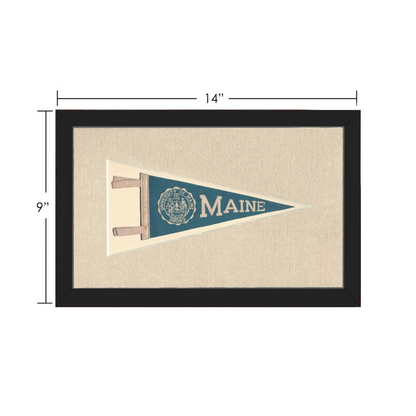 Vintage University of Maine Pennant | Vintage Collectible Sports Pennant | vintageantiquesgifts.com