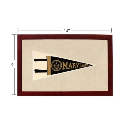 Vintage University of Maryland Pennant | Vintage Americana Sports Memorabilia | vintageantiquesgifts.com