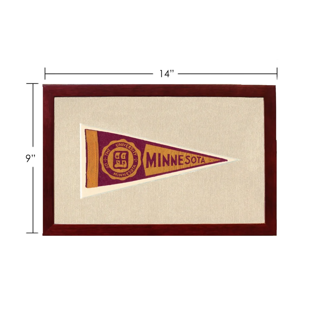 Vintage University of Minnesota Pennant | Vintage Americana Sports Memorabilia | vintageantiquesgifts.com