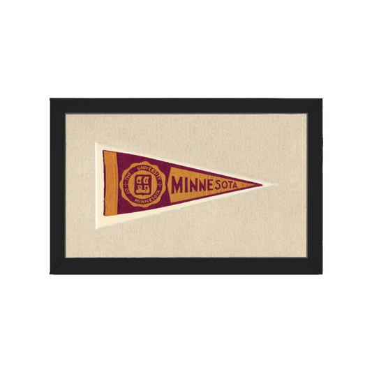 Vintage University of Minnesota Pennant | Americana Memories | vintageantiquesgifts.com