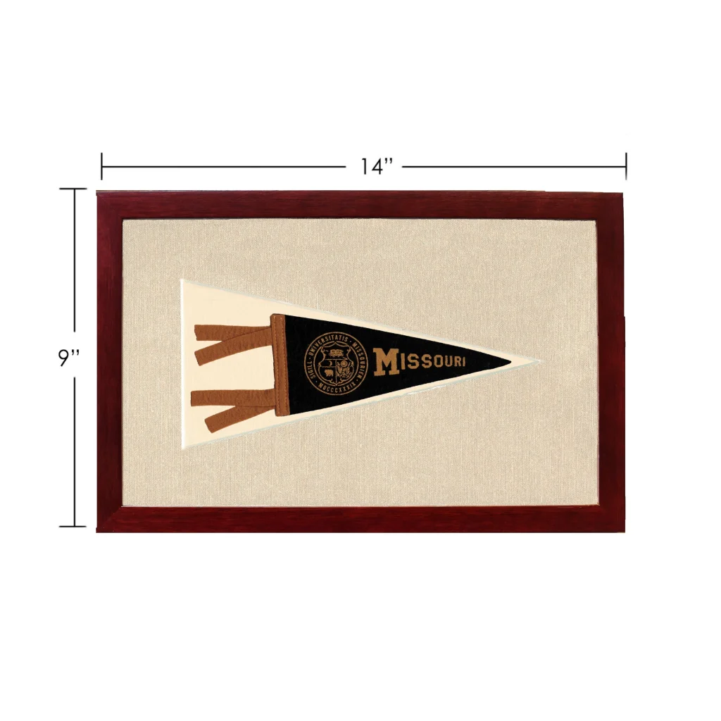 Vintage University of Missouri Pennant | Vintage Americana Sports Memorabilia | vintageantiquesgifts.com