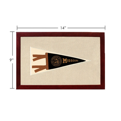 Vintage University of Missouri Pennant | Vintage Americana Sports Memorabilia | vintageantiquesgifts.com