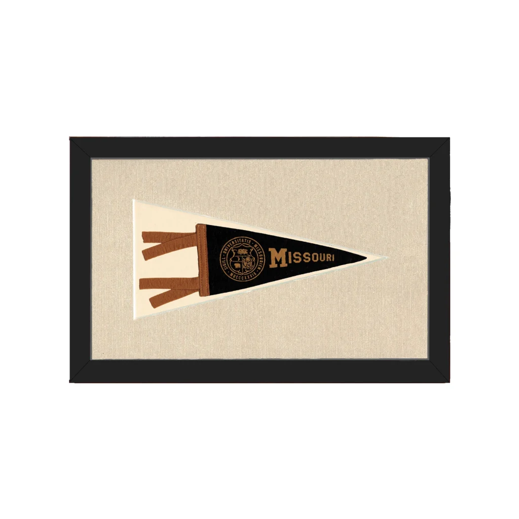Vintage University of Missouri Pennant | Americana Memories | vintageantiquesgifts.com