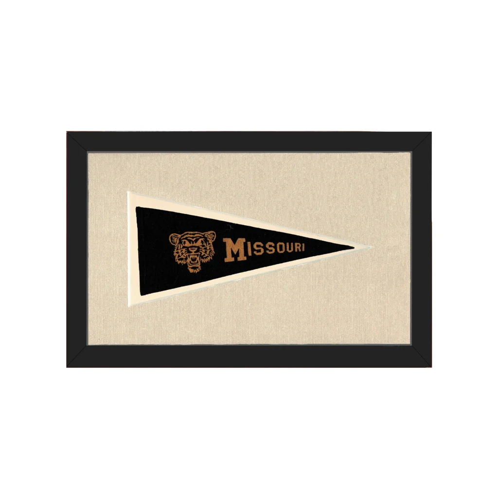 Vintage University of Missouri Pennant | Americana Memories | vintageantiquesgifts.com
