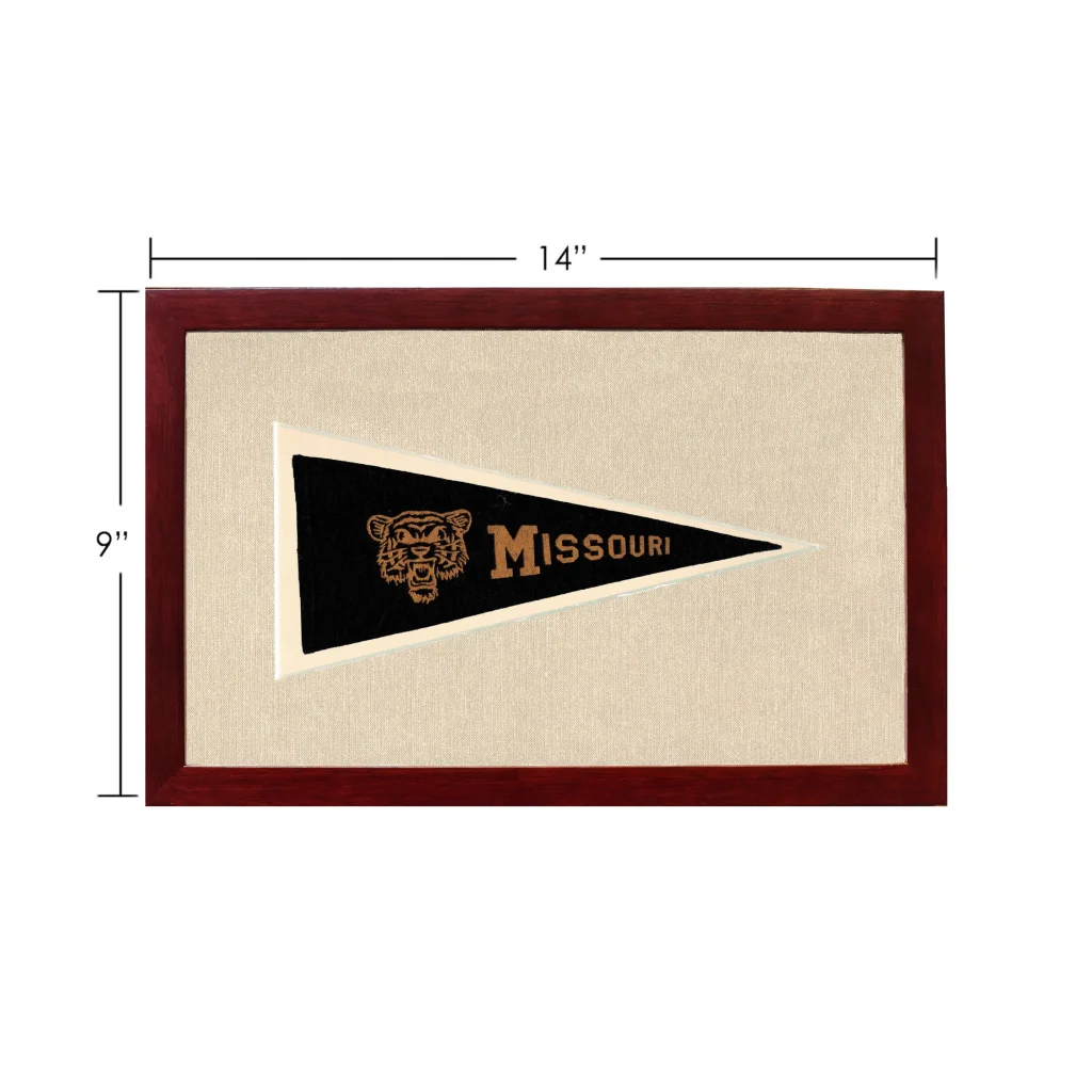 Vintage University of Missouri Pennant | Vintage Americana Sports Memorabilia | vintageantiquesgifts.com