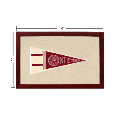 Vintage University of Nebraska Pennant | Vintage Americana Sports Memorabilia | vintageantiquesgifts.com