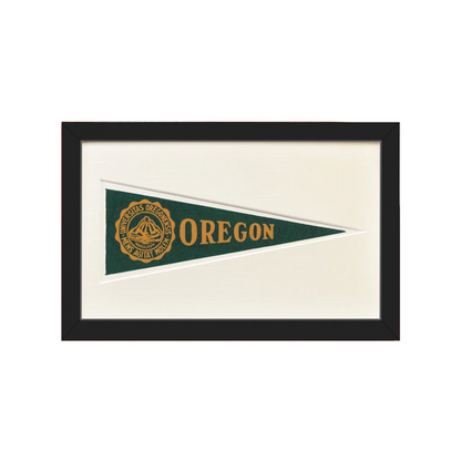 Vintage University of Oregon Hormel Pennant | Americana Memories | vintageantiquesgifts.com