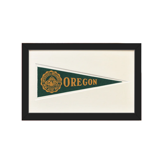 Vintage University of Oregon Hormel Pennant | Americana Memories | vintageantiquesgifts.com