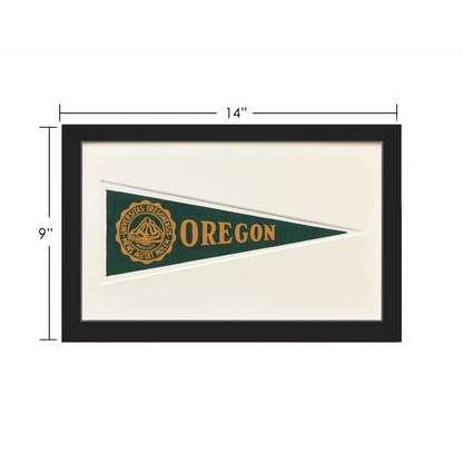 Vintage University of Oregon Hormel Pennant | Vintage Collectible Sports Pennant | vintageantiquesgifts.com