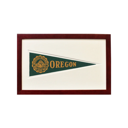 Vintage University of Oregon Hormel Pennant | Vintage Americana Sports Memorabilia | vintageantiquesgifts.com