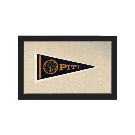 Vintage University of Pittsburgh Pennant | Americana Memories | vintageantiquesgifts.com