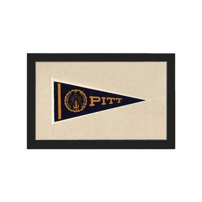 Vintage University of Pittsburgh Pennant | Americana Memories | vintageantiquesgifts.com