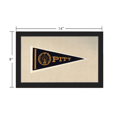 Vintage University of Pittsburgh Pennant | Vintage Collectible Sports Pennant | vintageantiquesgifts.com