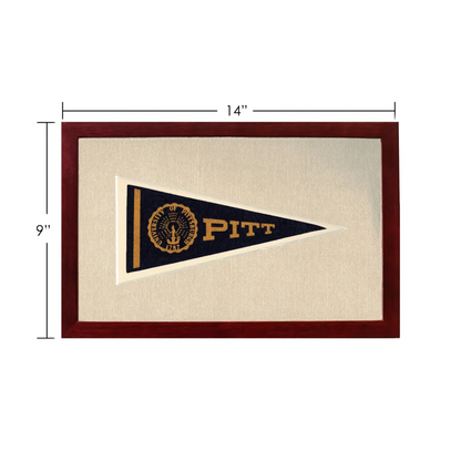 Vintage University of Pittsburgh Pennant | Vintage Americana Sports Memorabilia | vintageantiquesgifts.com