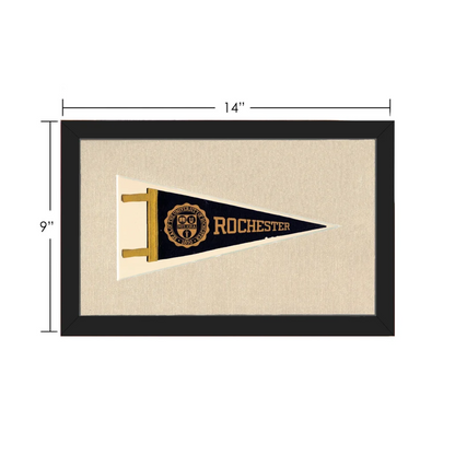 Vintage University of Rochester Pennant | Vintage Collectible Sports Pennant | vintageantiquesgifts.com