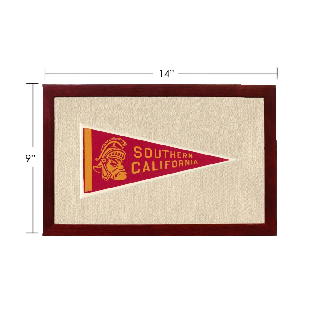 Vintage University of Southern California Pennant | Vintage Americana Sports Memorabilia | vintageantiquesgifts.com