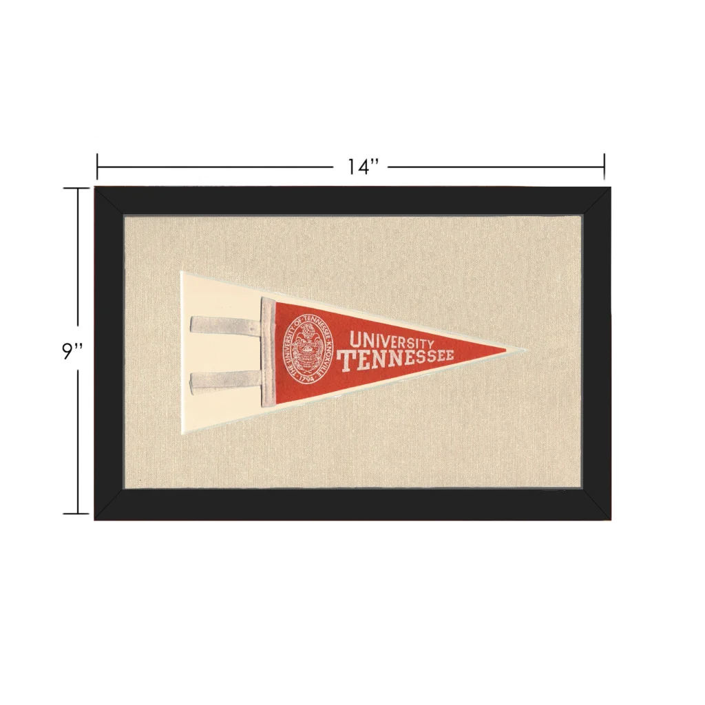 Vintage University of Tennessee Pennant | Vintage Collectible Sports Pennant | vintageantiquesgifts.com
