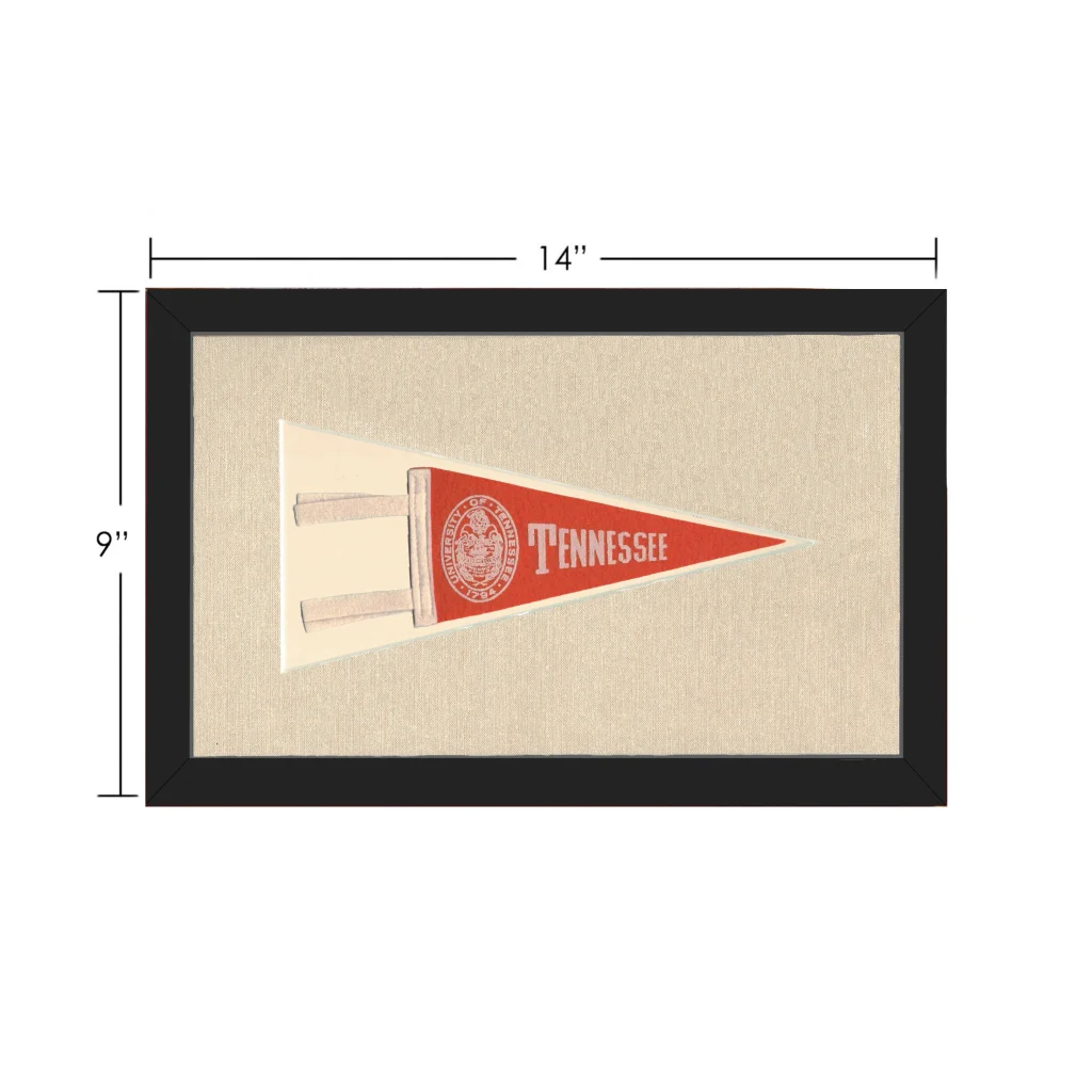 Vintage University of Tennessee Pennant | Vintage Collectible Sports Pennant | vintageantiquesgifts.com