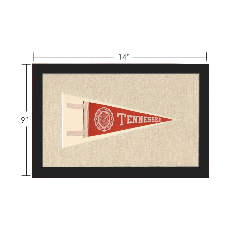 Vintage University of Tennessee Pennant | Vintage Collectible Sports Pennant | vintageantiquesgifts.com